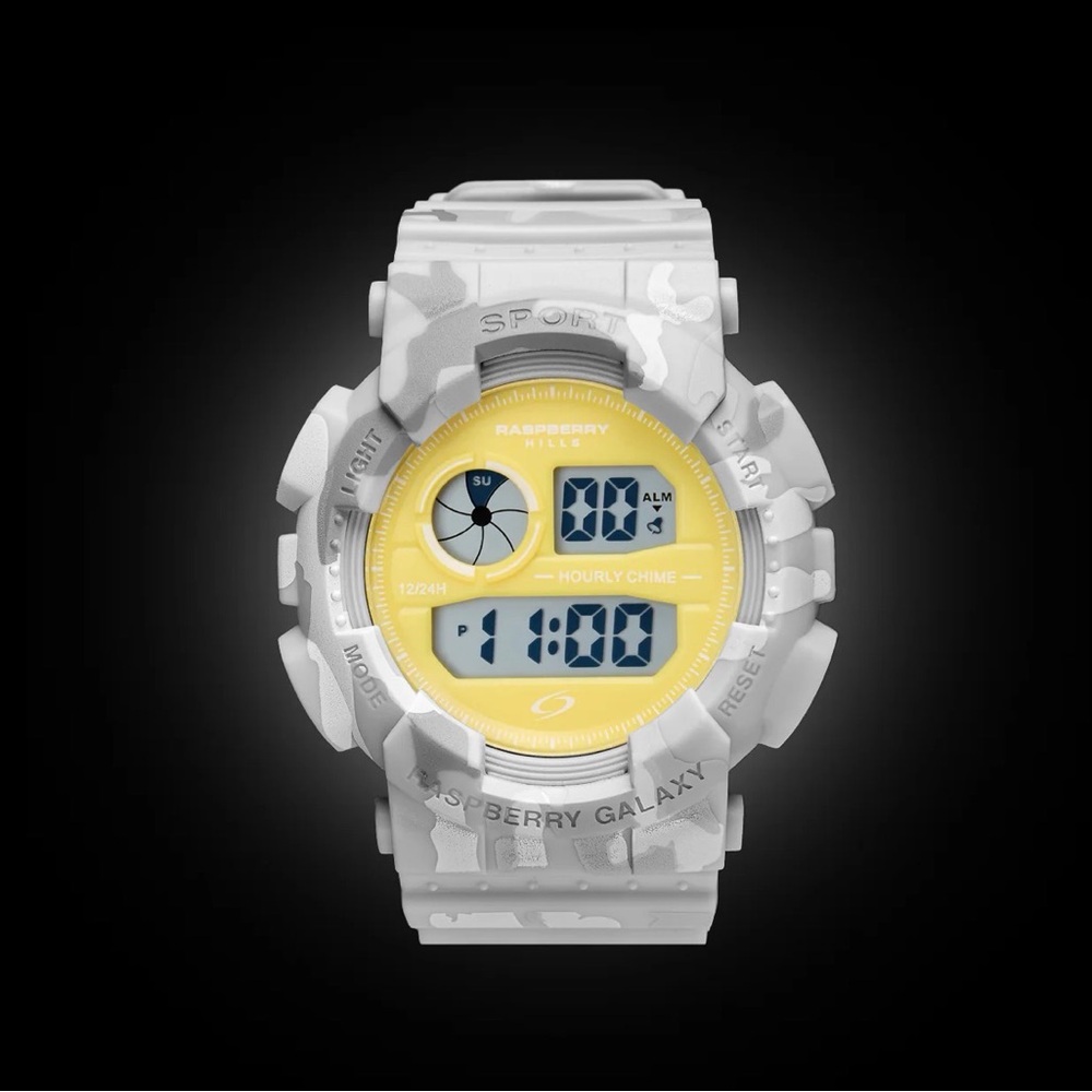 Raspberry Hills GV Shock Wristwatch by Thegvgallery is a unisex Streetwear NEW